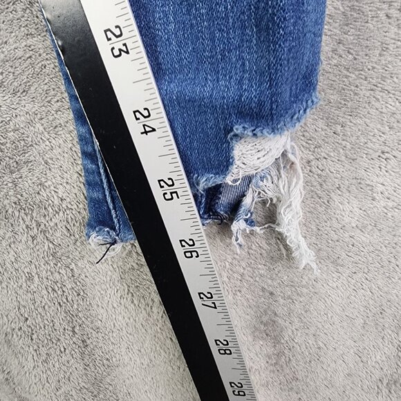Womens American Eagle Outfitters Super Stretch Distressed Jegging Jeans Size 2 - Picture 7 of 11